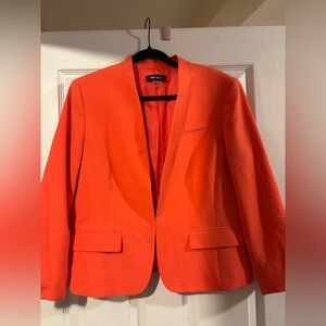 Nine West Bold Orange Blazer